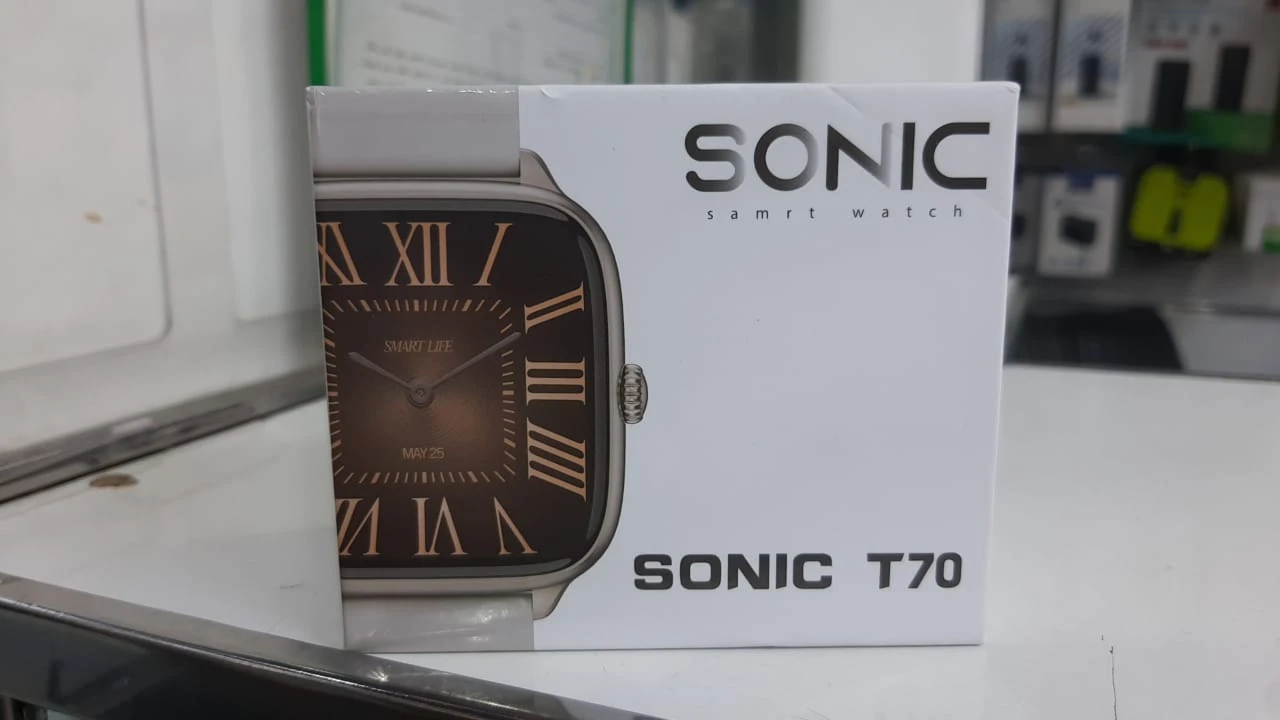 ساعة ذكية T70 بتصميم كلاسيكي، تدعم المكالمات عبر البلوتوث ومقاومة للماء - SONIC